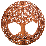 Панно из дерева Aquilon Panel With Trees варинант исполнения - 1 | Loft Concept в Омске