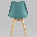 Стул с основой из пластика и мягким сиденьем Arvika Azure варинант исполнения - 4 | Loft Concept в Омске