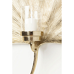 Большой Настенный Подсвечник золотой Лист Пальмы варинант исполнения - 3 | Loft Concept в Омске