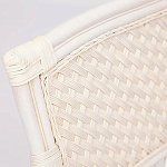 Комплект уличной мебели из ротанга Eloise белый варинант исполнения - 2 | Loft Concept в Омске