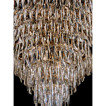 Люстра с каскадом из прозрачного хрусталя Constant Sparks варинант исполнения - 15 | Loft Concept в Омске