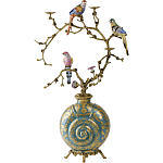 Бронзовый подсвечник Птичий рай Flora варинант исполнения - 1 | Loft Concept в Омске