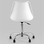 Офисный стул на металлическом основании EGGERY White варинант исполнения - 5 | Loft Concept в Омске