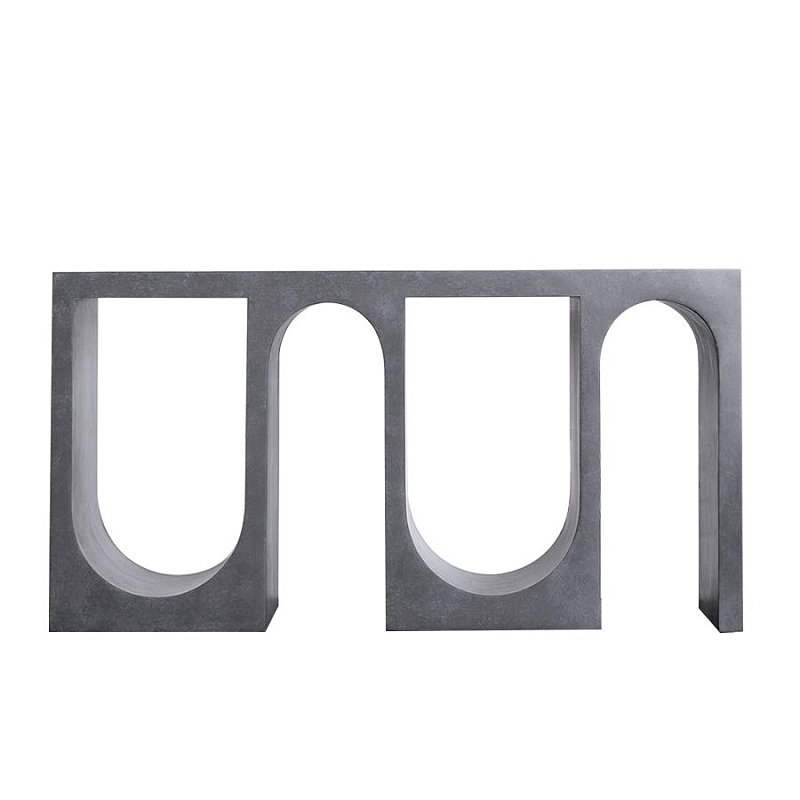 Консоль ROXBURY CONSOLE Grey Серый Консоль ROXBURY CONSOLE Grey Серый в Омске | Loft Concept