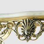 Консоль из бронзы с мраморной столешницей Bronze De Console варинант исполнения - 1 | Loft Concept в Омске