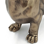 Статуэтка такса с реалистичными деталями и гладкой поверхностью Dachshund Style варинант исполнения - 4 | Loft Concept в Омске