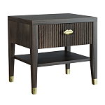 Прикроватная тумбочка с ящиком Elsa Dreams Walnut варинант исполнения - 6 | Loft Concept в Омске