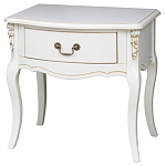 Прикроватная тумба в стиле прованс с ящиком Mireio Montmartre Provence Bedside Table варинант исполнения - 1 | Loft Concept в Омске