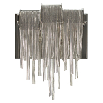 Бра с перфорированными металлическими дугами и цепочками 22 см Atlantis Chain варинант исполнения - 9 | Loft Concept в Омске