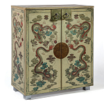 Комод в стиле шинузари с росписью Chinese Eastern Dragon варинант исполнения - 4 | Loft Concept в Омске