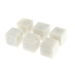 Камни для охлаждения виски из белого мрамора Natural Stone Cube варинант исполнения - 3 | Loft Concept в Омске