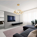 Люстра подвесная с 6-ю круглыми светодиодными лампами Catcher варинант исполнения - 2 | Loft Concept в Омске