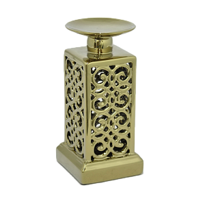 Подсвечник Gold Branching Pattern Middle