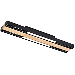 Потолочный светильник черный GAVIN WOOD 1 варинант исполнения - 1 | Loft Concept в Омске