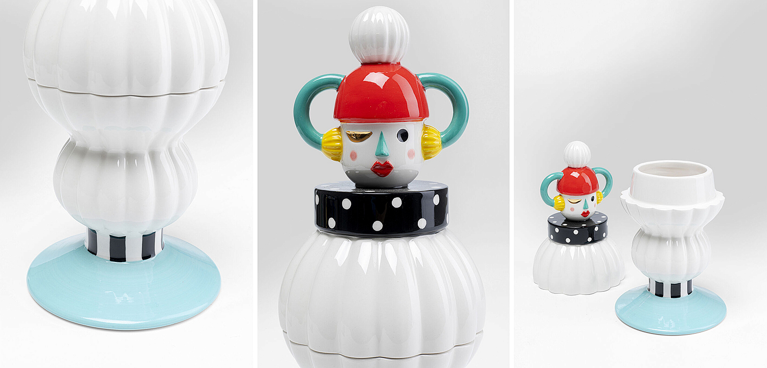 Ваза с крышкой Funny Doll Vase IV Ваза с крышкой Funny Doll Vase IV - Loft-Concept в Омске