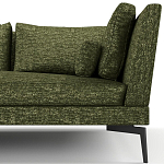 Мебельная ткань Шенилл зеленый цвет 138 см T4-22 варинант исполнения - 9 | Loft Concept в Омске