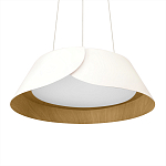 Подвесной светильник круглый с контрастной внутренней отделкой Assol Сup варинант исполнения - 9 | Loft Concept в Омске