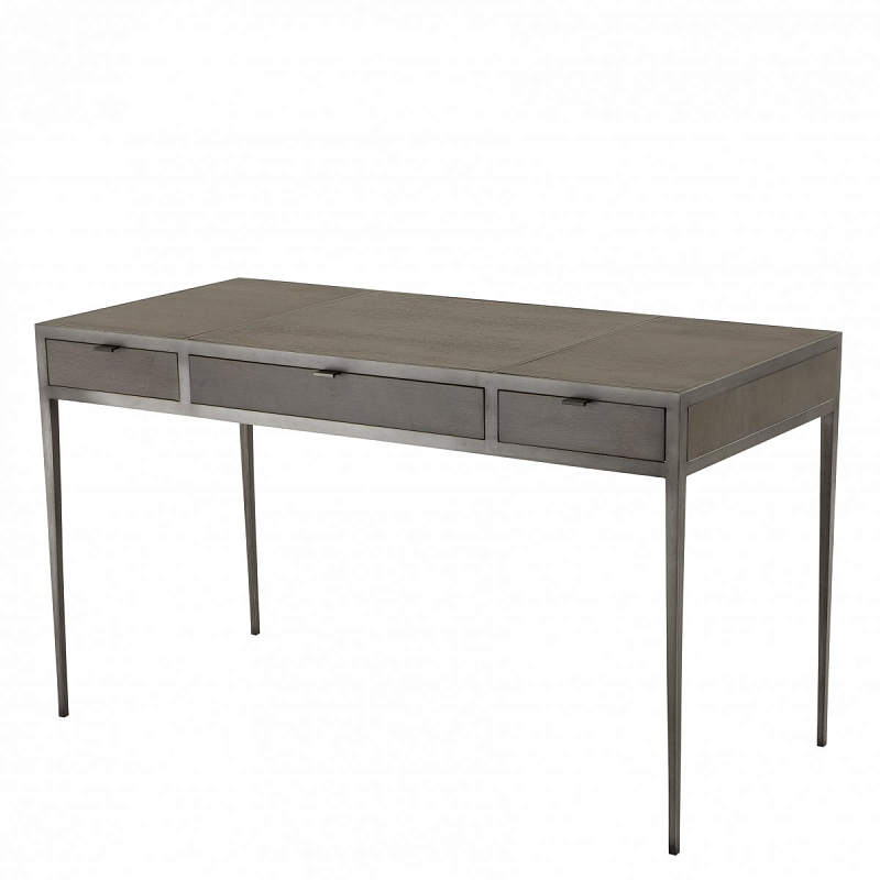 Рабочий стол Eichholtz Desk Scavullo Темная бронза Коричневый Рабочий стол Eichholtz Desk Scavullo Темная бронза Коричневый в Омске | Loft Concept