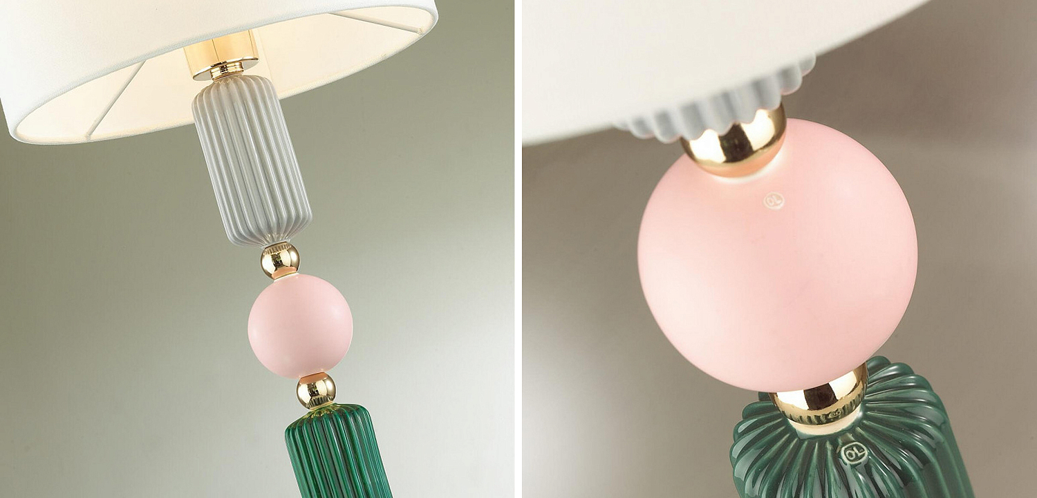 Настольная лампа Керамика Iris Candy table lamp Настольная лампа Керамика Iris Candy table lamp - Loft-Concept в Омске