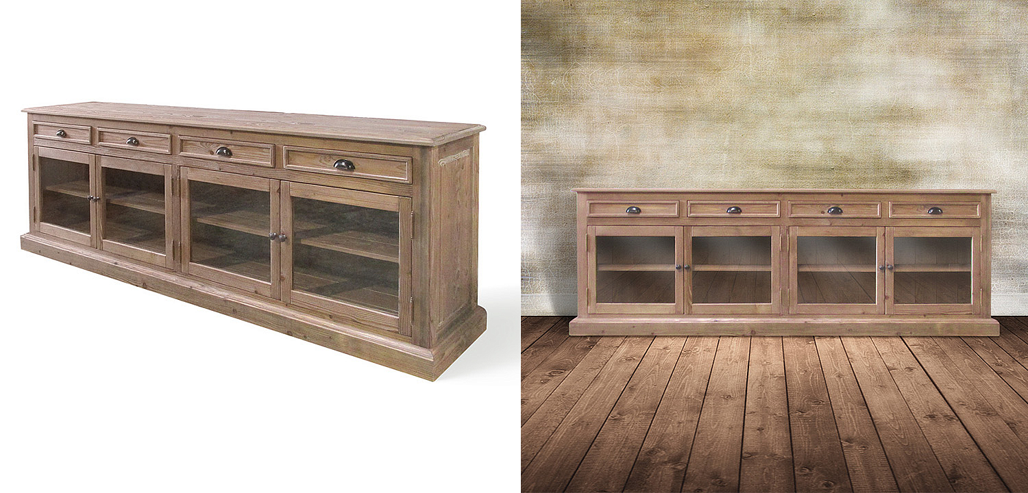 Комод Hakon Provence HARMONIE Natural Patina long Комод Hakon Provence HARMONIE Natural Patina long - Loft-Concept в Омске