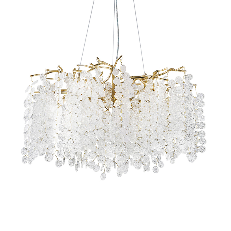 Люстра Raindrops Золотая Золотой в Омске | Loft Concept 
