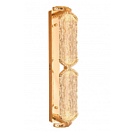 Бра прямоугольное с текстурным природным рисунком IceFlame варинант исполнения - 1 | Loft Concept в Омске