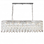Люстра овальная с хрустальными подвесками Roul Crystal Light варинант исполнения - 5 | Loft Concept в Омске