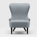 Мебельная ткань Шенилл голубой цвет 142 см T4-60 варинант исполнения - 6 | Loft Concept в Омске