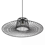 Подвесной светильник с плафоном из металлической сетки Lamp with Metal Mesh Shade варинант исполнения - 3 | Loft Concept в Омске