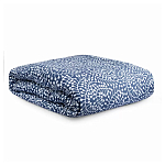 Постельное белье темно-синего цвета с рисунком Blossom Essence Sophie варинант исполнения - 4 | Loft Concept в Омске