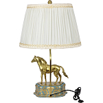 Настольная лампа из фарфора Лошадь Frodi варинант исполнения - 2 | Loft Concept в Омске