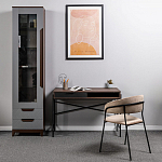 Стол рабочий в стиле лофт с ящиком и нишей для хранения Urban Style Space 2 варинант исполнения - 7 | Loft Concept в Омске