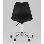 Офисный стул на металлическом основании EGGERY Black пластик варинант исполнения - 5 | Loft Concept в Омске