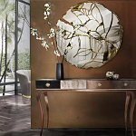 Консоль c 4-мя выдвижными ящиками и изогнутыми ножками Untamed Console варинант исполнения - 4 | Loft Concept в Омске