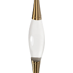 Подвесной светильник с хрустальным плафоном и бронзовым основанием Renee Glass Drops  варинант исполнения - 4 | Loft Concept в Омске