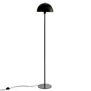 Торшер напольный из металла Dome of Light Black