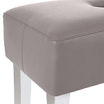 Мягкий пуф на белых ножках Winton Pouf варинант исполнения - 10 | Loft Concept в Омске