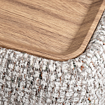 Столик прикроватный мягкий Soft Table from Chenille варинант исполнения - 4 | Loft Concept в Омске