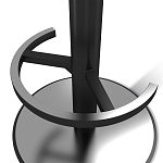 Барный стул вращающийся со спинкой Синий Велюр Vendramin Chair варинант исполнения - 6 | Loft Concept в Омске