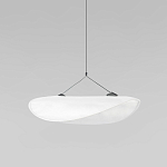 Подвесной светильник с белым тканевым плафоном в форме облака Crystal Cloud Junction варинант исполнения - 6 | Loft Concept в Омске