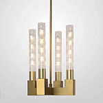 Люстра CANELLE Pendant lamp 4 Modern Brass варинант исполнения - 2 | Loft Concept в Омске