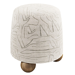 Пуф Wakonda ножки с деревянными шариками  варинант исполнения - 2 | Loft Concept в Омске