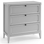 Комод с 3-мя ящиками серый Silva Grey Chest of Drawers варинант исполнения - 2 | Loft Concept в Омске