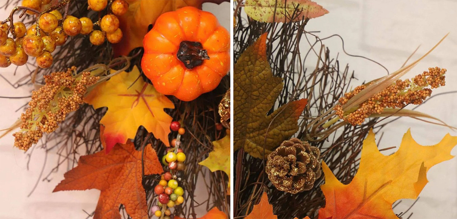 Аксессуар на стену Halloween Wreath Аксессуар на стену Halloween Wreath - Loft-Concept в Омске