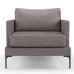 Мебельная ткань Шенилл серый цвет 138 см T4-32 варинант исполнения - 5 | Loft Concept в Омске