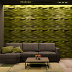 Гипсовая 3D Панель M-31 варинант исполнения - 1 | Loft Concept в Омске