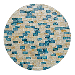 Столик с инкрустацией с перламутровым узором Rona варинант исполнения - 2 | Loft Concept в Омске