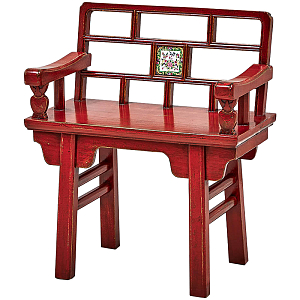 Стул Chinoiserie Red Stool