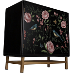 Комод деревянный Tits on flowers варинант исполнения - 2 | Loft Concept в Омске