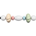 Подвесной светильник линейный с керамическими элементами 24W LED Fragrant Light варинант исполнения - 5 | Loft Concept в Омске